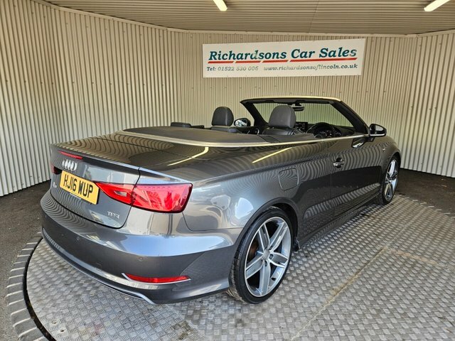 Audi A3 Cabriolet 1.4 Tfsi Cod S Line Convertible S Troni Grey #3