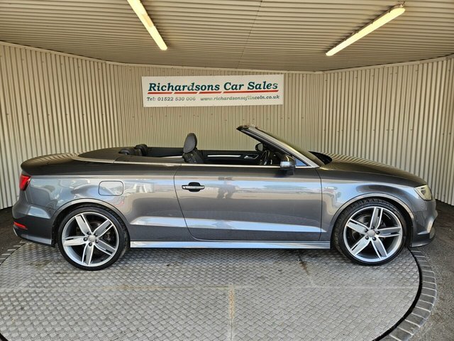 Audi A3 Cabriolet 1.4 Tfsi Cod S Line Convertible S Troni Grey #2