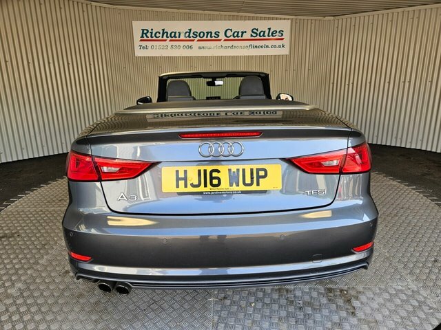 Audi A3 Cabriolet 1.4 Tfsi Cod S Line Convertible S Troni Grey #4