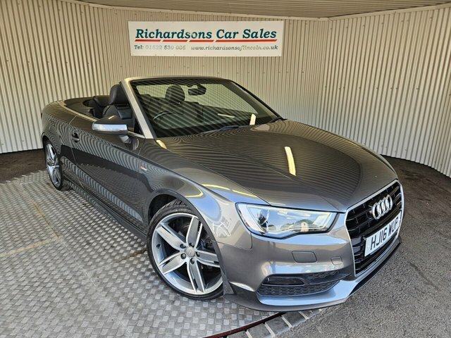 Audi A3 Cabriolet 1.4 Tfsi Cod S Line Convertible S Troni Grey