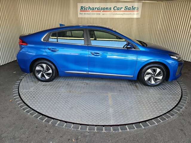 Hyundai Ioniq 1.6 H-gdi Premium Se Hatchback Hybrid D Blue #4