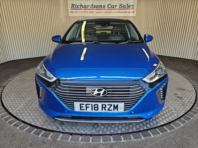 Hyundai Ioniq 1.6 H-gdi Premium Se Hatchback Hybrid D Blue #2