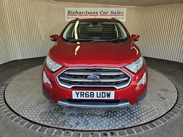 Ford Ecosport 1.0T Ecoboost Titanium Suv Euro Red #2