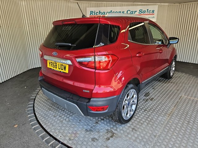 Ford Ecosport 1.0T Ecoboost Titanium Suv Euro Red #6