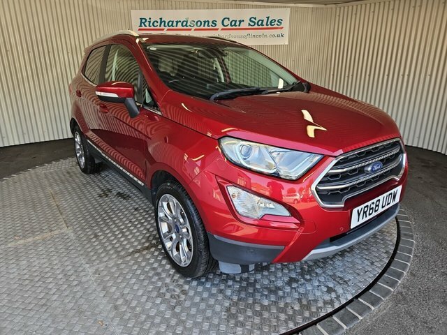 Ford Ecosport 1.0T Ecoboost Titanium Suv Euro Red