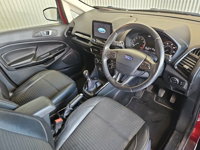 Ford Ecosport 1.0T Ecoboost Titanium Suv Euro Red #5