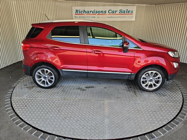 Ford Ecosport 1.0T Ecoboost Titanium Suv Euro Red #3