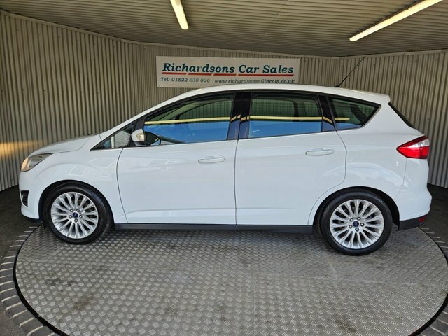 Ford C-Max 1.6 Tdci Titanium Mpv Euro 5 11 White #6