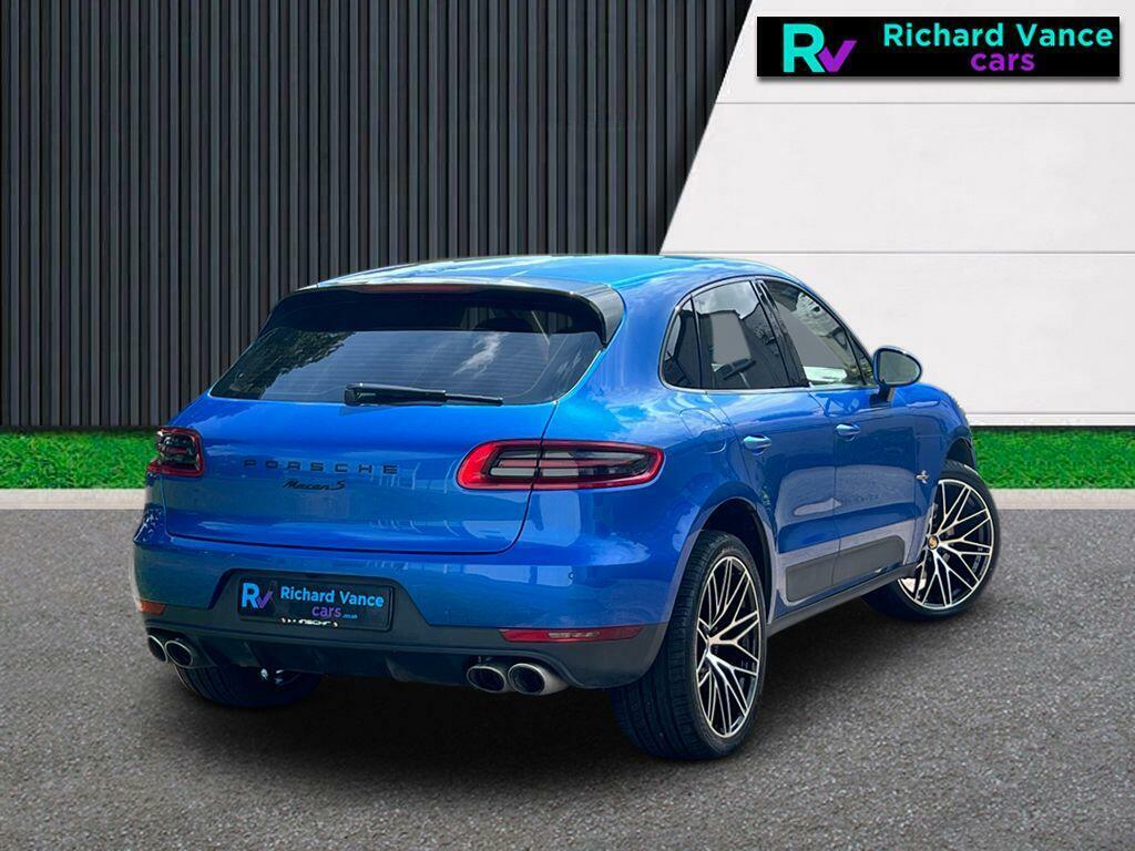 Porsche Macan 3.0 Td V6 S Suv Blue #3