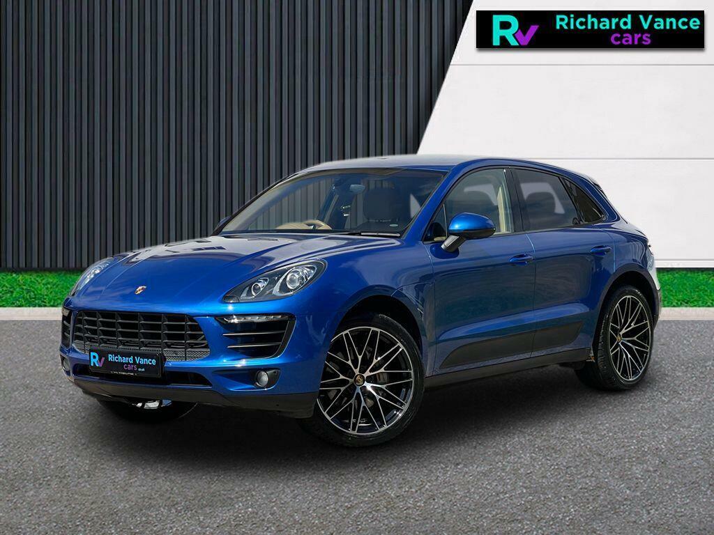 Porsche Macan 3.0 Td V6 S Suv Blue