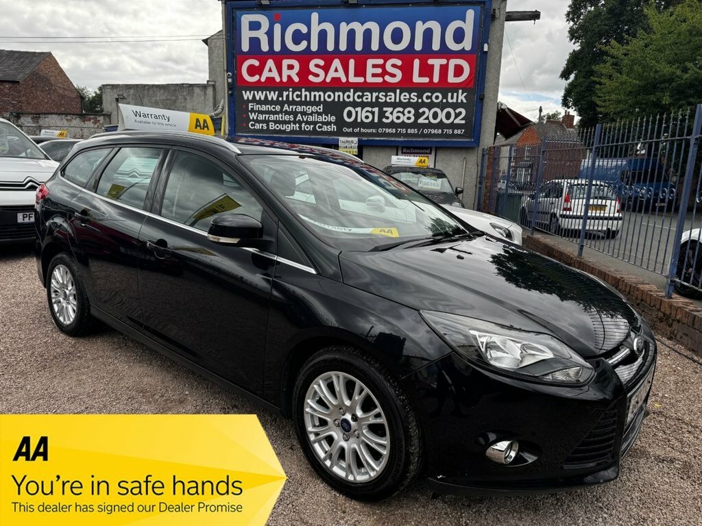 Ford Focus Estate 1.6 Tdci Edge Euro 5 Ss 201262 Silver #1