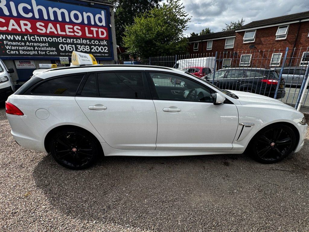 Jaguar XF 2.2L R-sport White #4