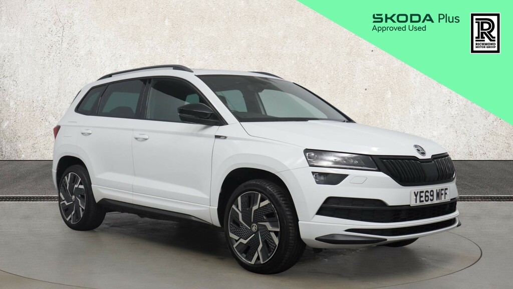 Skoda Karoq 2.0 Tsi Sportline Suv Dsg 4Wd Euro 6 S YE69WFF White
