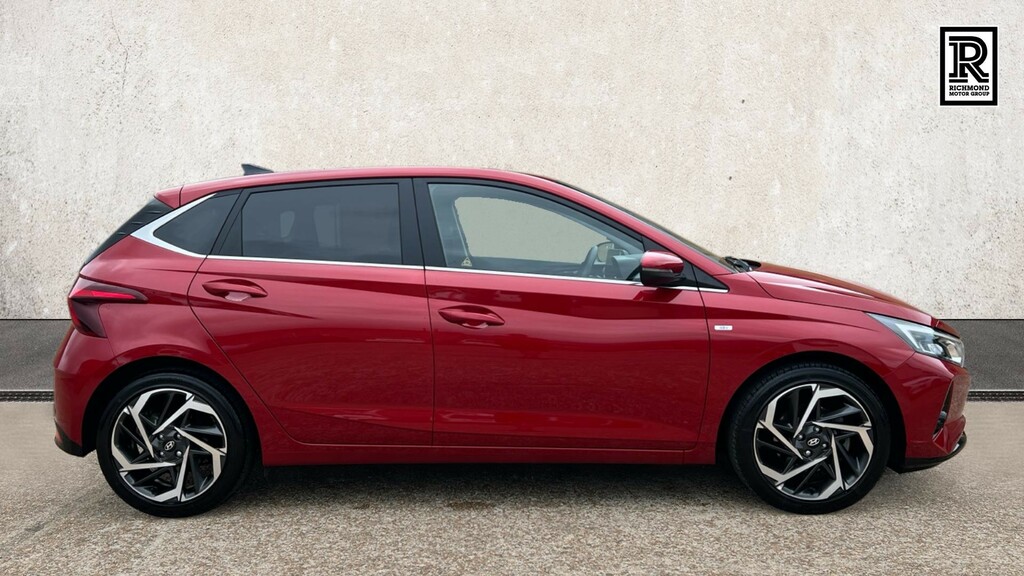 Hyundai I20 1.0 T-gdi Mhev Premium Hatchback Hybrid HV73TVP Red #4
