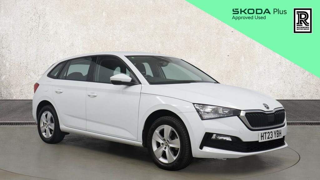 Skoda Scala 1.0 Tsi Se Hatchback Dsg Euro 6 Ss White