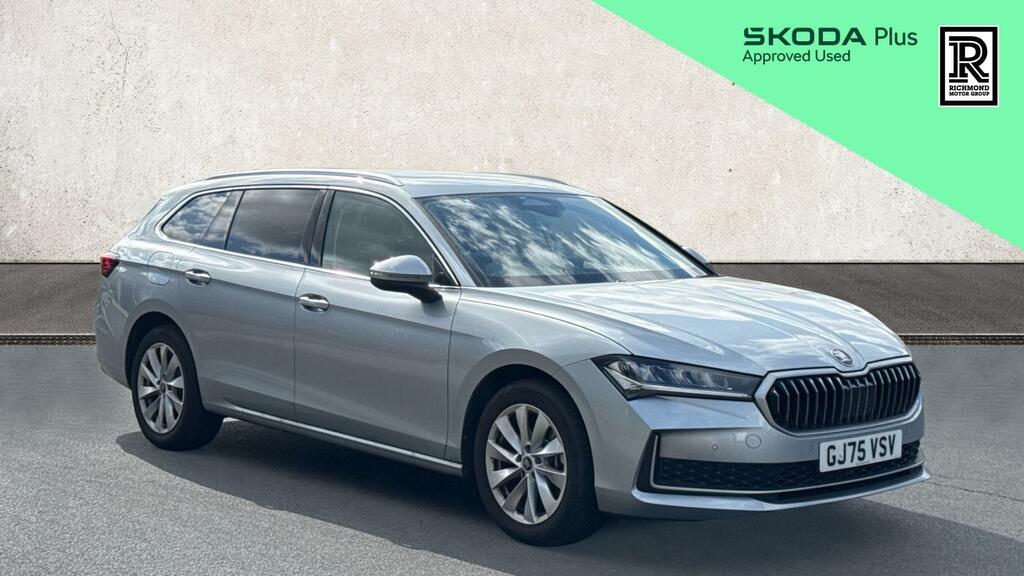 Skoda Superb 1.5 Tsi Iv 25.7Kwh Se Technology Estate GJ75VSV Silver