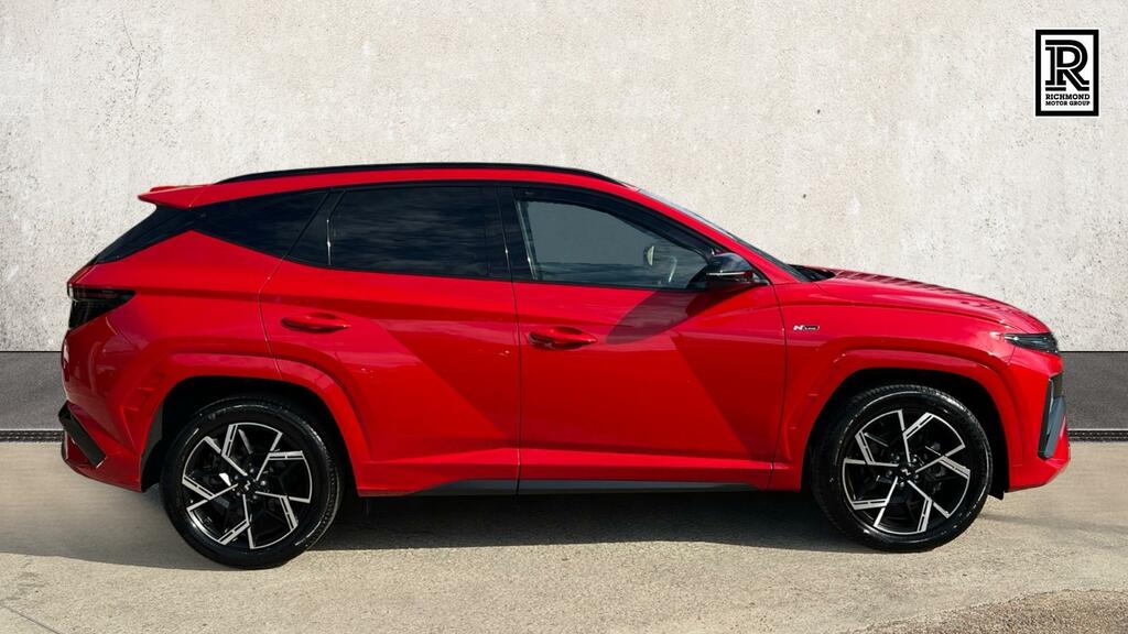 Hyundai Tucson 1.6 T-gdi N Line Suv Hybrid Euro 6 HT24GXK Red #4