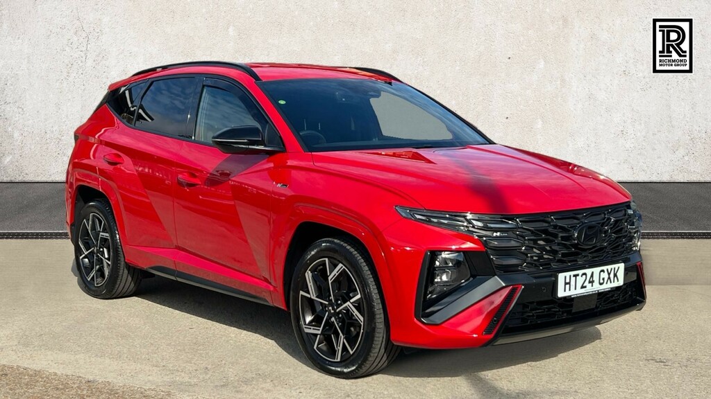 Hyundai Tucson 1.6 T-gdi N Line Suv Hybrid Euro 6 HT24GXK Red
