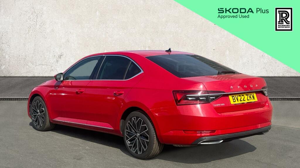 Skoda Superb 2.0 Tsi Laurin Klement Hatchback Dsg Red #3