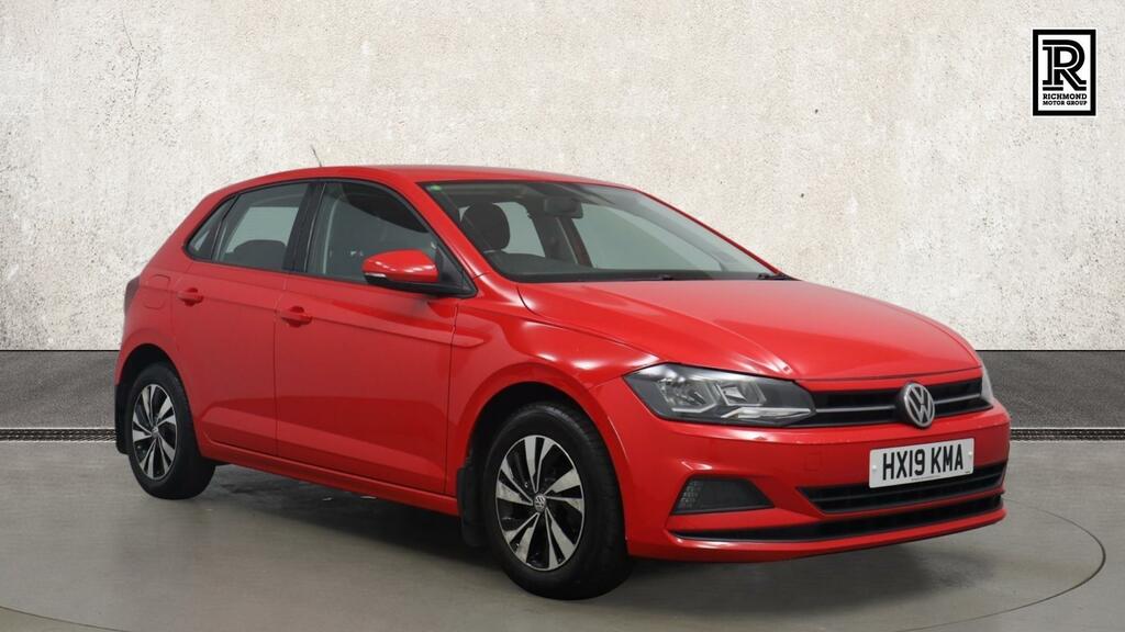 Volkswagen Polo 1.0 Tsi Gpf Se Hatchback Euro 6 HX19KMA Red