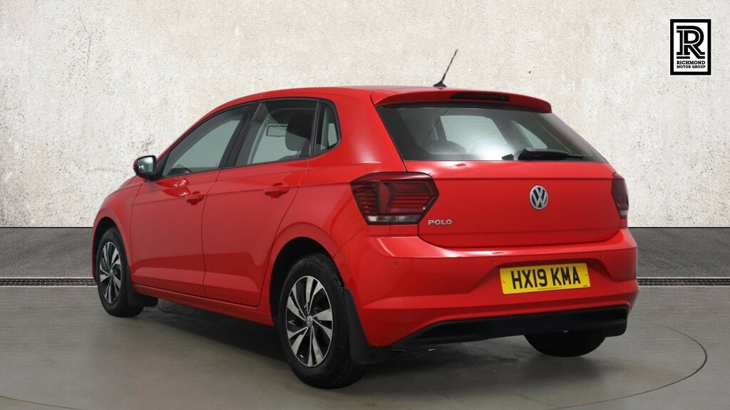 Volkswagen Polo 1.0 Tsi Gpf Se Hatchback Euro 6 HX19KMA Red #3