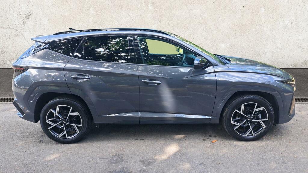 Hyundai Tucson 1.6 T-gdi N Line Suv Hybrid Euro 6 HK75SVF Grey #4