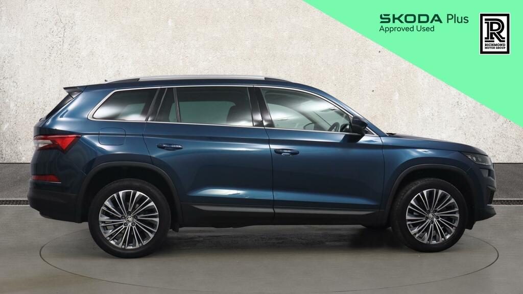 Skoda Kodiaq 1.5 Tsi Act Se L Executive Suv Dsg Euro VN23CRX Blue #4