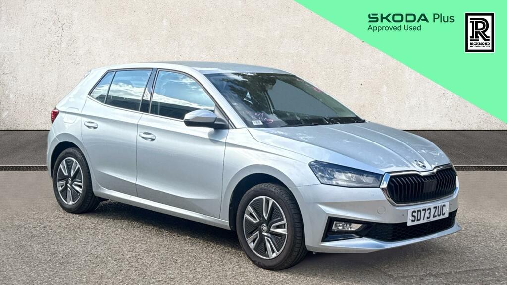 Skoda Fabia 1.0 Tsi Se L Hatchback Euro 6 S SD73ZUC Silver