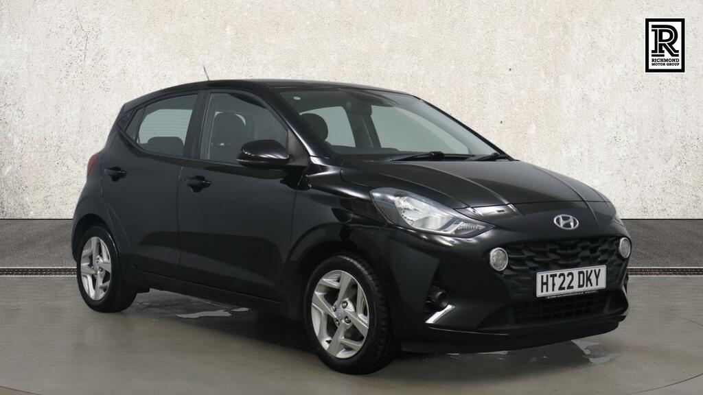 Hyundai I10 1.0 Se Connect Hatchback Euro 6 HT22DKY Black
