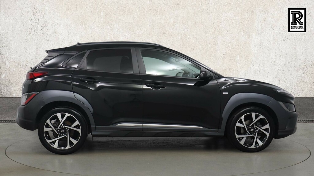 Hyundai Kona 1.0 T-gdi Mhev Premium Suv Hybrid Manua HY71PVU Black #4