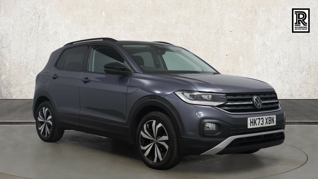 Volkswagen T-Cross 1.0 Tsi Black Edition Suv Euro 6 HK73XBN Grey