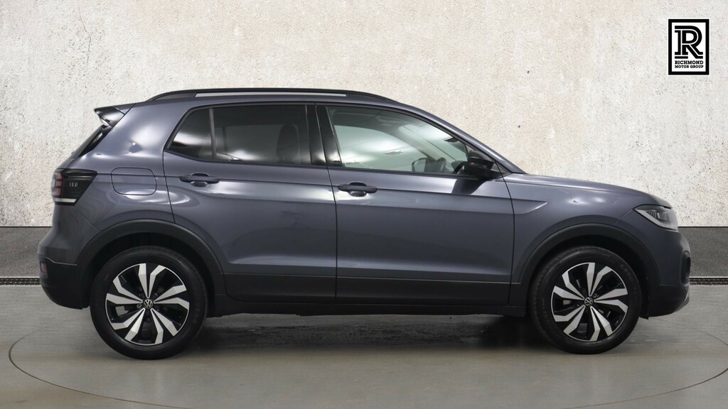 Volkswagen T-Cross 1.0 Tsi Black Edition Suv Euro 6 HK73XBN Grey #4