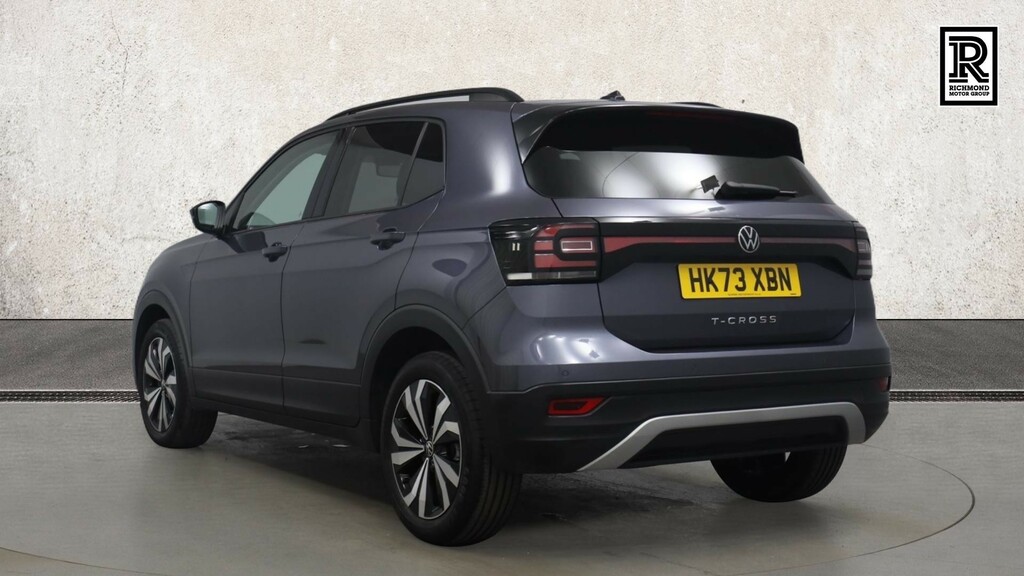 Volkswagen T-Cross 1.0 Tsi Black Edition Suv Euro 6 HK73XBN Grey #3