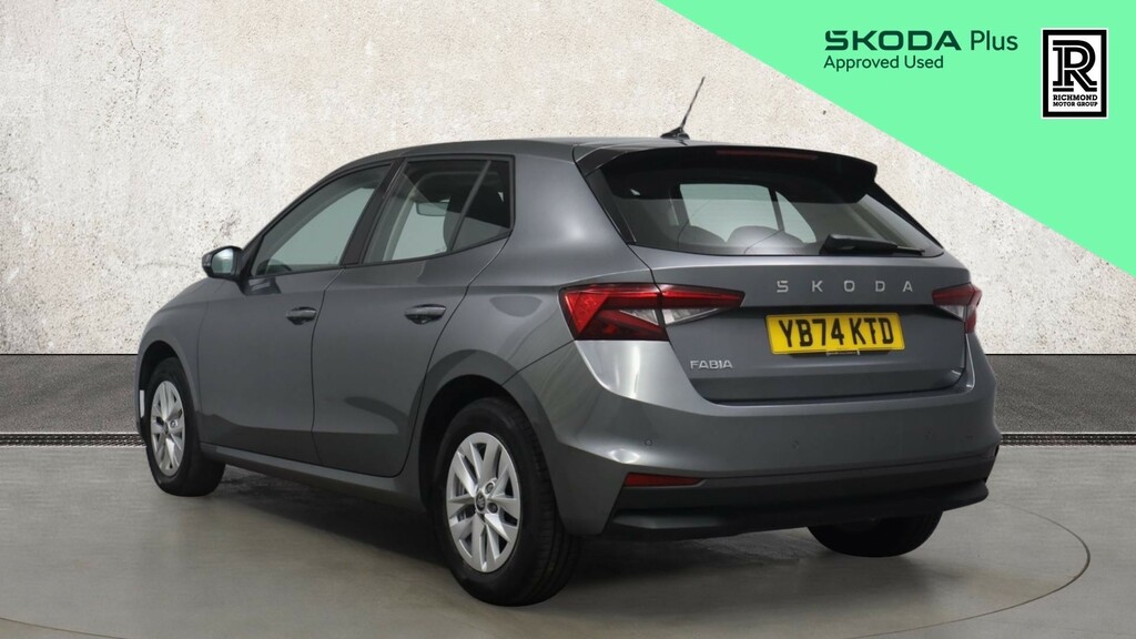 Skoda Fabia 1.0 Tsi Se Edition Hatchback Dsg Euro 6 YB74KTD Grey #3
