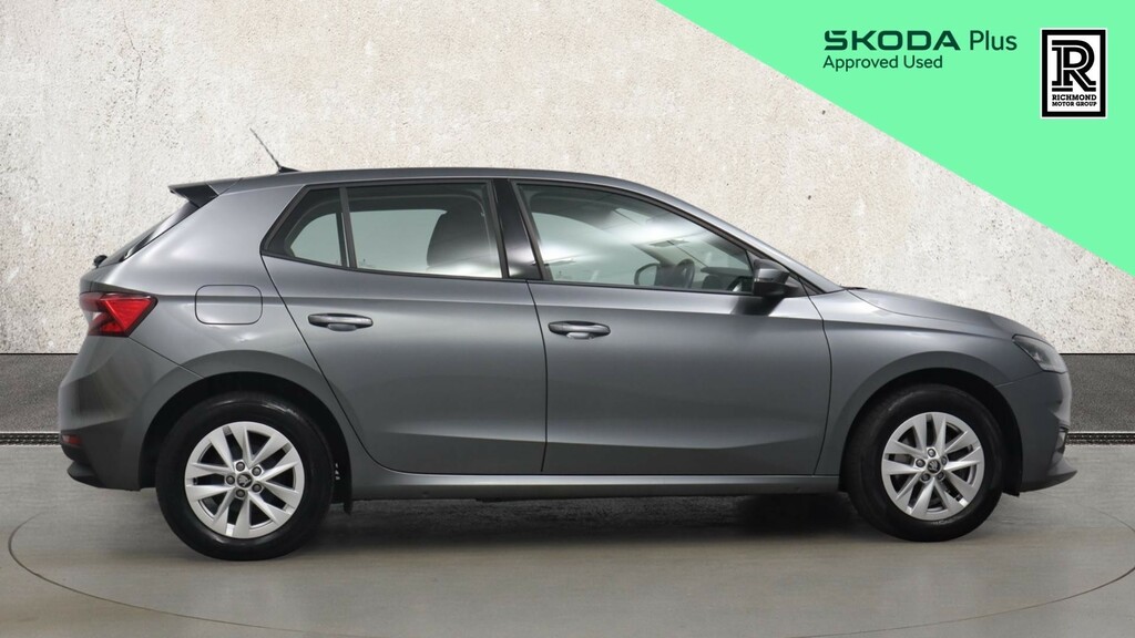 Skoda Fabia 1.0 Tsi Se Edition Hatchback Dsg Euro 6 YB74KTD Grey #4
