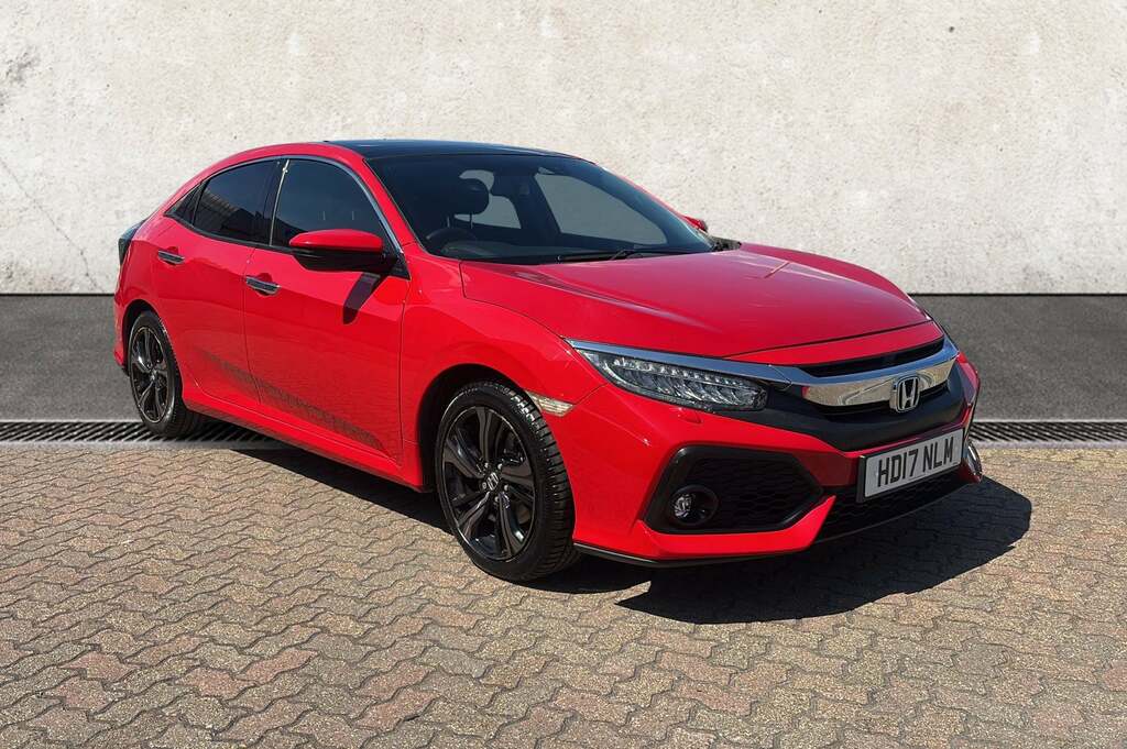 Honda Civic 1.5 Vtec Turbo Prestige Hatchback Cvt E Red