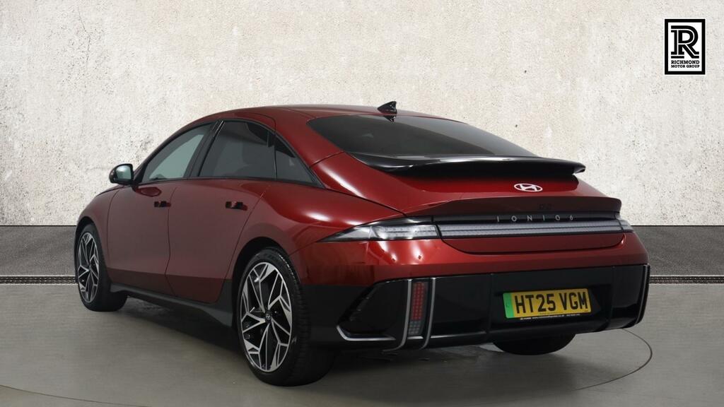 Hyundai Ioniq 6 77.4Kwh Ultimate Saloon Awd 325 Red #3