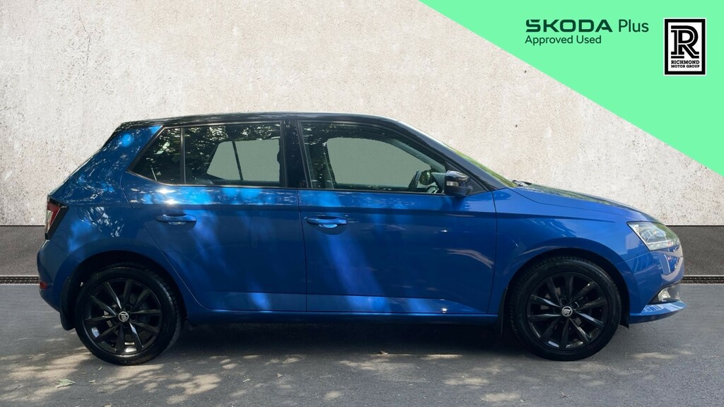 Skoda Fabia 1.0 Tsi Colour Edition Hatchback Blue #4