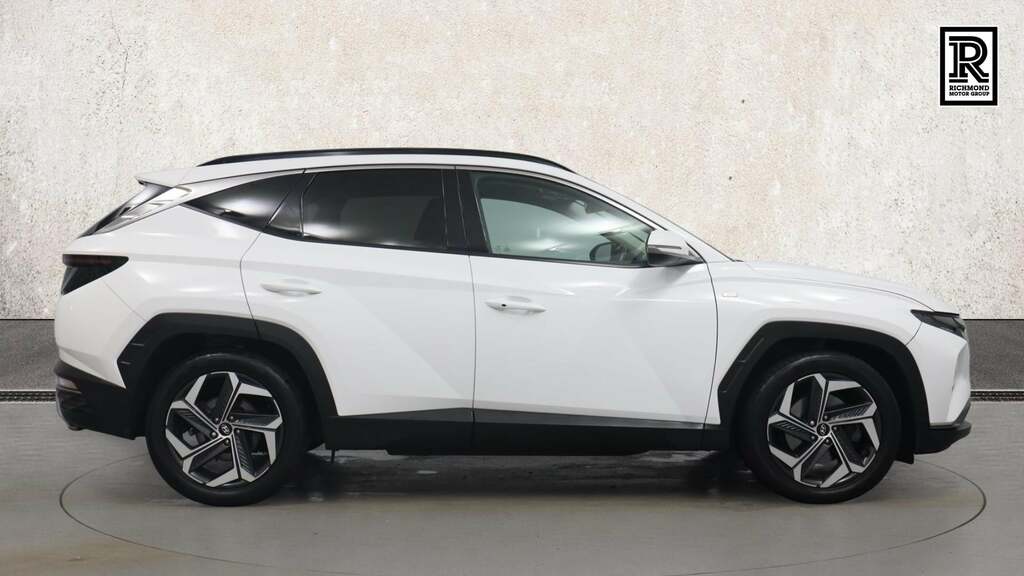 Hyundai Tucson 1.6 T-gdi Mhev Ultimate Suv Hybrid Dct White #4