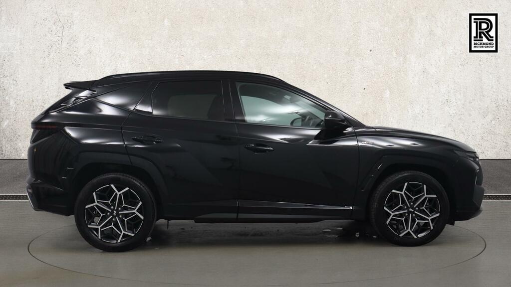 Hyundai Tucson 1.6 H T-gdi N Line Suv Hybrid Euro Black #4