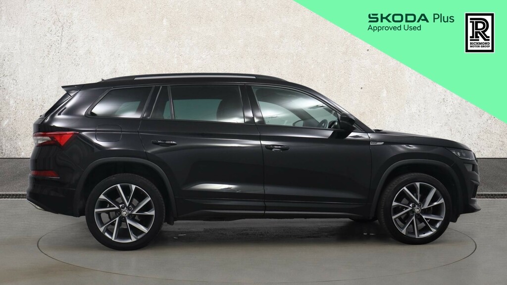 Skoda Kodiaq 1.5 Tsi Act Sportline Suv Dsg Euro 6 S HT73CYS Black #4