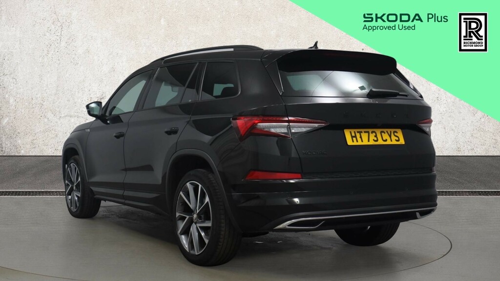 Skoda Kodiaq 1.5 Tsi Act Sportline Suv Dsg Euro 6 S HT73CYS Black #3
