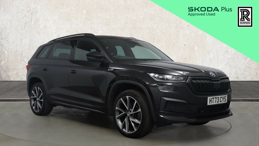 Skoda Kodiaq 1.5 Tsi Act Sportline Suv Dsg Euro 6 S HT73CYS Black