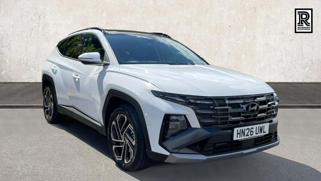 Hyundai Tucson 1.6T Ultimate Suv Hybrid Euro 6 S White