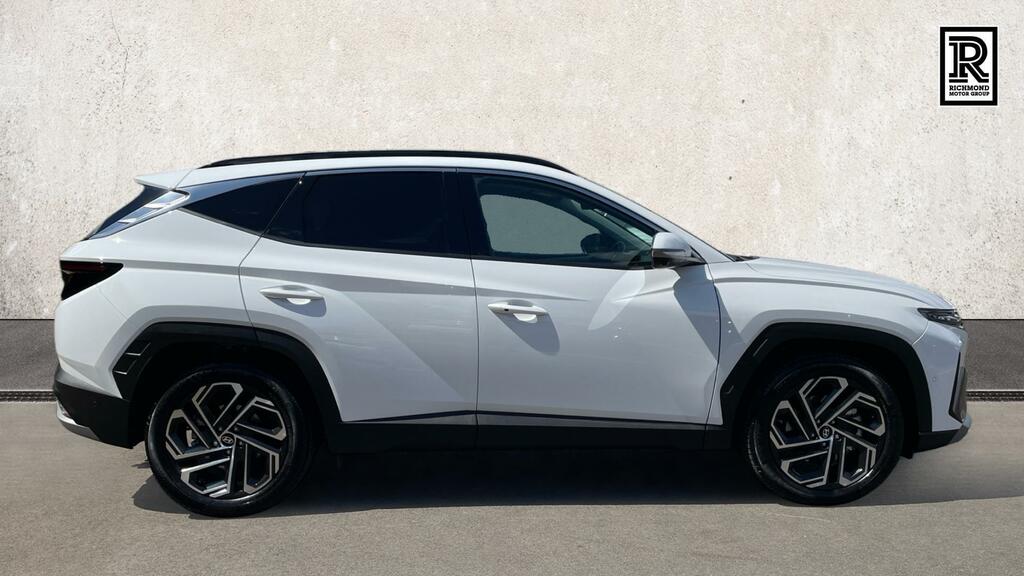 Hyundai Tucson 1.6T Ultimate Suv Hybrid Euro 6 S HN26UWL White #4