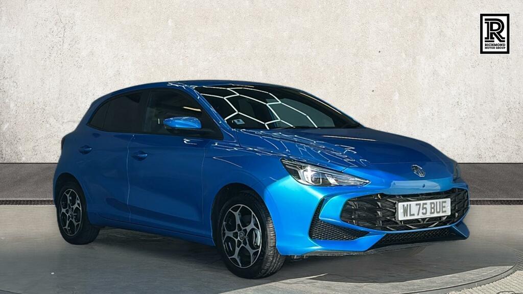 MG MG3 1.5 Hybrid Trophy Hatchback Hybrid Aut Blue