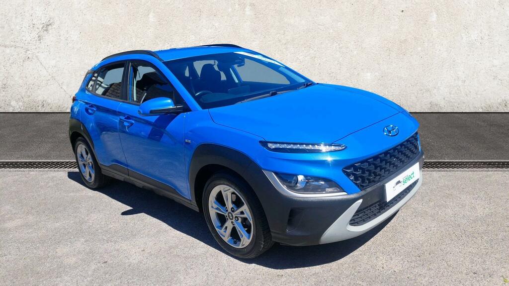 Hyundai Kona 1.0 T-gdi Mhev Se Connect Suv Hybrid Ma Blue