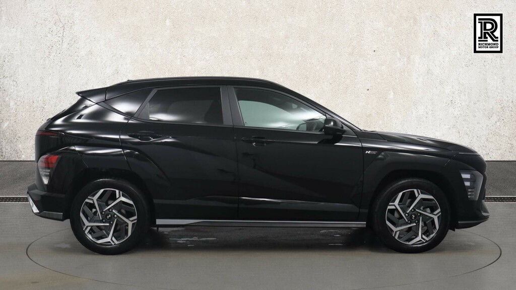 Hyundai Kona 1.6 H-gdi N Line S Suv Hybrid Dct Euro Black #4
