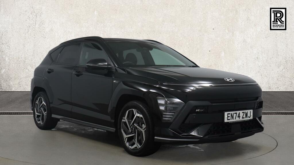 Hyundai Kona 1.6 H-gdi N Line S Suv Hybrid Dct Euro Black