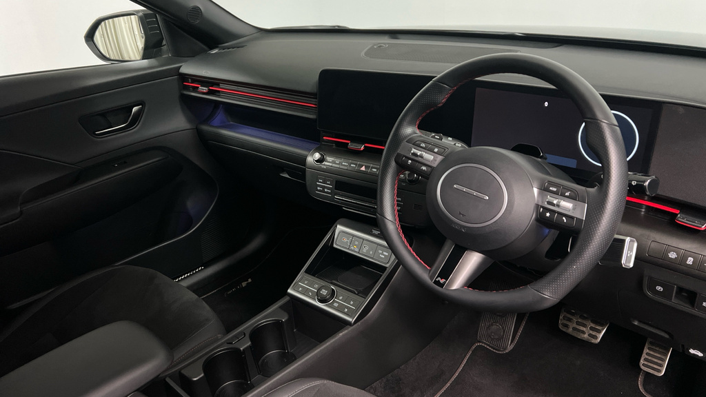 Hyundai Kona 1.6 H-gdi N Line S Suv Hybrid Dct Euro Black #6